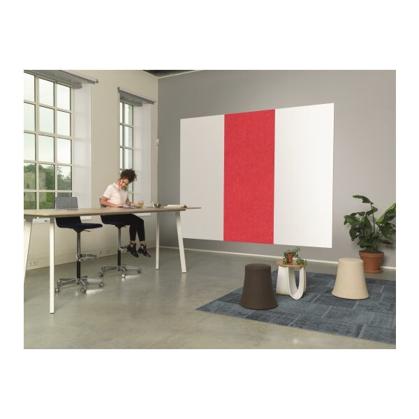 MAGNETOPLAN Infinity Wall X Acoustics 1010206 rouge