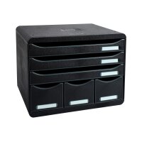 BIELLA Ablagebox STOREBOX A4+ 30671402BIDU schwarz, 6...