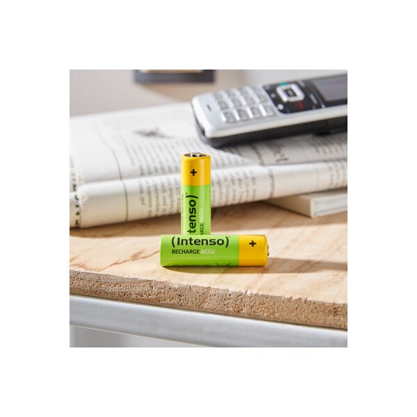 INTENSO nergy Eco 2700mAh AA HR6 7505624 Rechargeable 4pcs blister