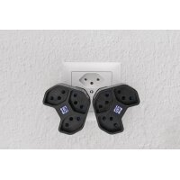 STEFFEN Mehrfachstecker MANTA 14 97 1001 schwarz,...