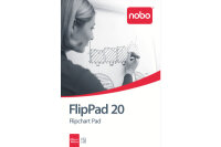 NOBO Flipchart-Block 65x95mm 1901631 blanko 20 Blatt