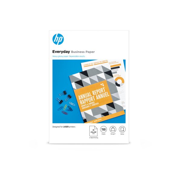 HP Everyday FSC Paper A4 7MV82A Laser Glossy 120g 150 Blatt