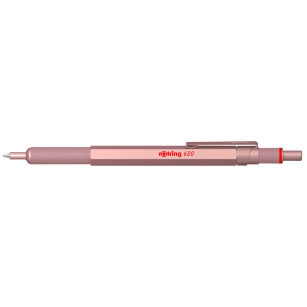 rotring Stylo &agrave; bille r&eacute;tractable 600, bleu m&eacute;tallique