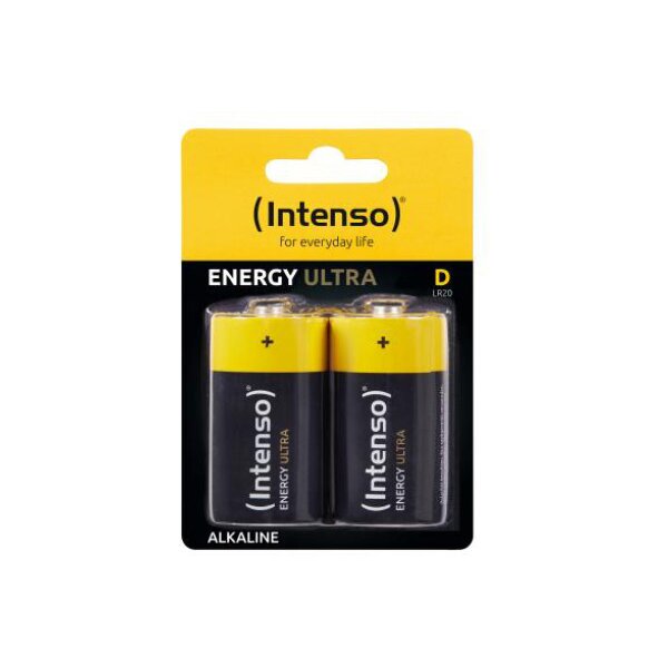 INTENSO Energy Ultra D LR20 7501442 Alkaline 2pcs blister