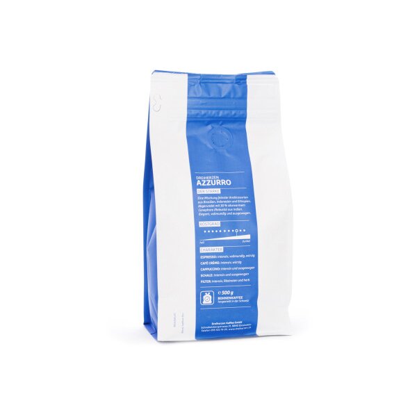 DREIHERZEN Grain de caf&eacute; 1kg 10062 Azzurro