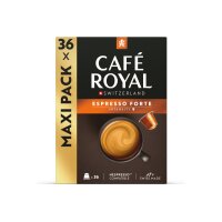 CAFE ROYAL Caps Aluminium 10175113 Espresso Forte 36 pcs.