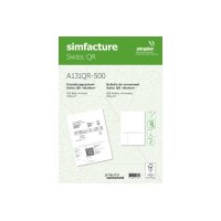 SIMPLEX Simfacture Swiss QR FSC A4 A131QR-500 universel,...