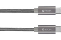 SKROSS Cable - USB-C to USB-C 2.700274 2m grey