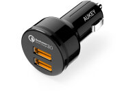 AUKEY Expedition CarCharger36W bl. CC-T8 2-Port,USB-type...