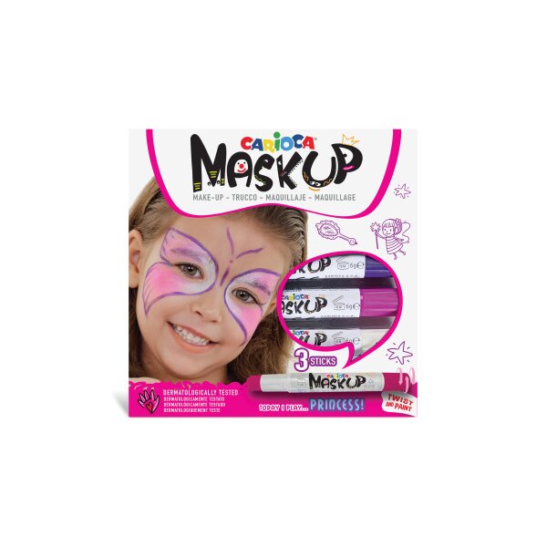 CARIOCA Mask-Up Princess 004277 ass. 3 pcs.
