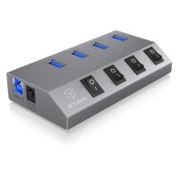 ICY BOX 4 Port Hub & Charger USB 3.0 IB-HUB1405...