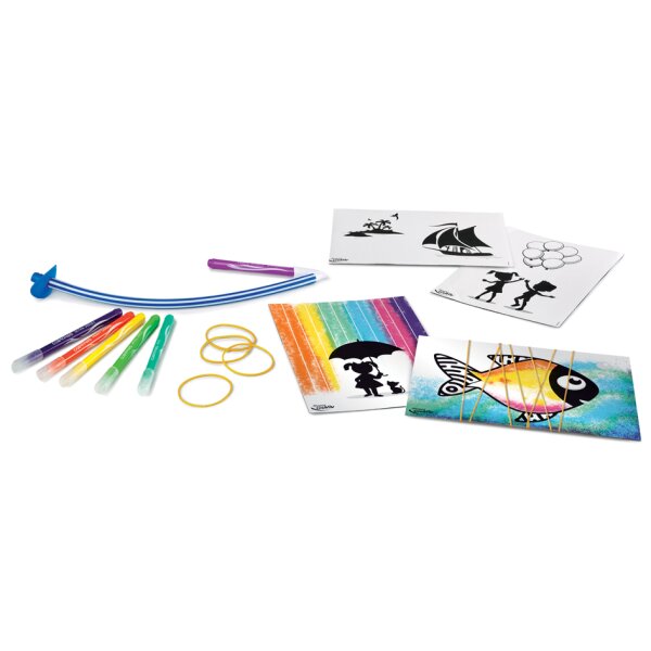 Maped Kit feutre aérographe BLOW PEN FilArt, 22 pièces