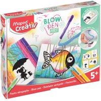 Maped Kit feutre aérographe BLOW PEN FilArt, 22 pièces