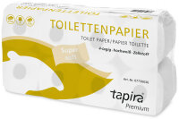 Tapira Toilettenpapier Premium, 4-lagig, hochweiss