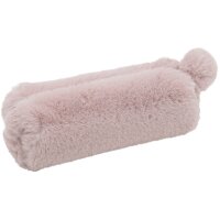 WEDO Trousse FLUFFY, en peluche, gris bleu