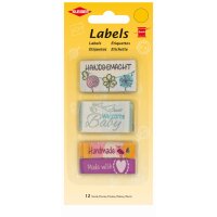 KLEIBER Stoff-Labels "Gemischt", 45 x 25 mm