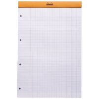 RHODIA Notizblock No. 20, DIN A4+, kariert, 3er Pack