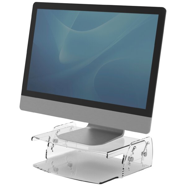 Fellowes Monitorständer Clarity Series, höhenverstellbar