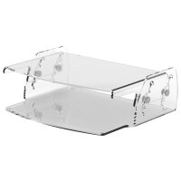 Fellowes Monitorständer Clarity Series, höhenverstellbar