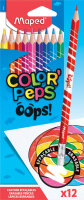 Maped Crayons de couleur COLORPEPS, effaçable,...