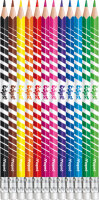 Maped Crayons de couleur COLORPEPS, effaçable, étui de 12