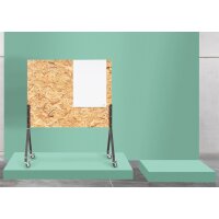 ARCHYI. Tableau multifonctionnel, panneaux OSB, mobile