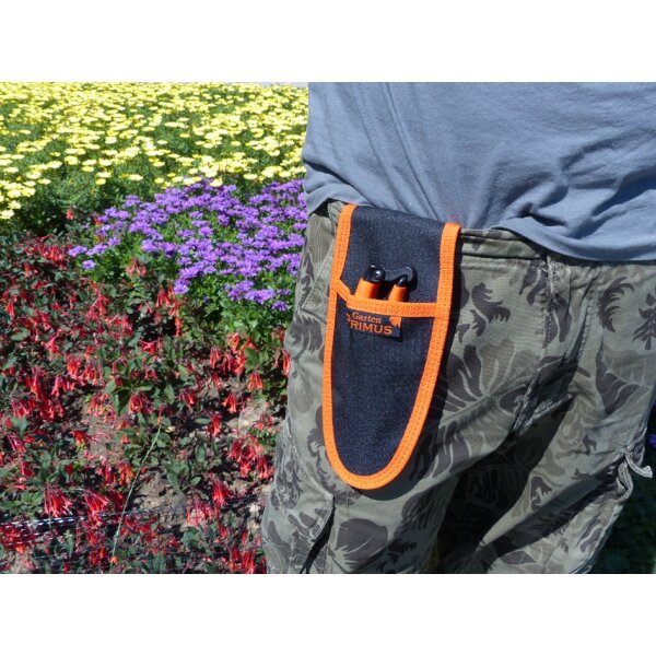 Garten PRIMUS Universal-G&uuml;rteltasche, schwarz orange