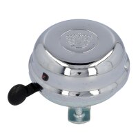 FISCHER Fahrradlenker-Klingel Chrom, silber