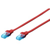 DIGITUS Patchkabel Kat. 5e, U UTP, 0,5 m, schwarz