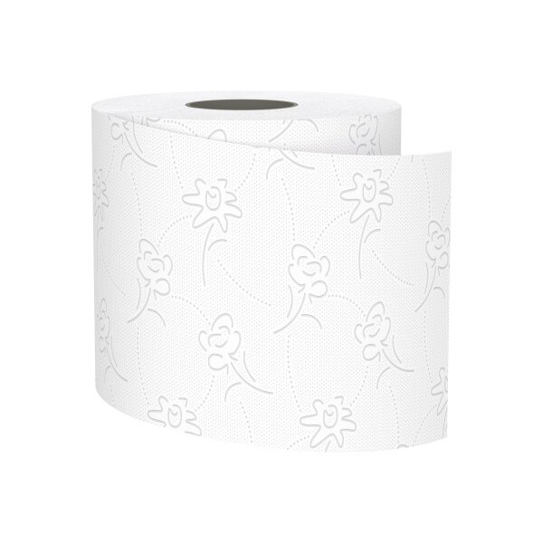 SATINO Papier de toilette HiLine 043030 4 plis, 8 roul., blanc