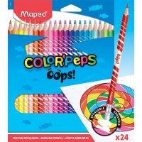 Maped Crayons de couleur COLORPEPS, effaçable,...