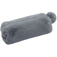 WEDO Trousse FLUFFY, en peluche, marron clair