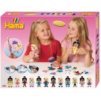 Hama Bügelperlen midi "Anziehpuppen",...