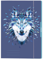 herlitz Zeichnungsmappe Wild Animals "Wolf",...