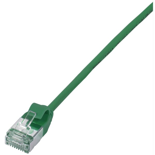 LogiLink C&acirc;ble patch Ultraflex, Cat. 6A, U/FTP, 5,0 m, vert