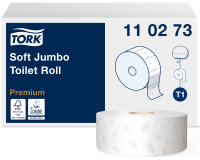TORK Grossrollen-Toilettenpapier Jumbo, 2-lagig, weiss,...