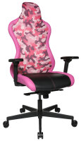 Topstar Chaise de bureau Sitness RS Sport Plus, noir/rose