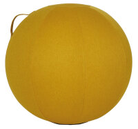 ALBA Ballon dassise ergonomique MHBALL, jaune safran