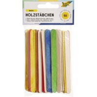 folia Holzstäbchen, Länge: 114, naturfarben