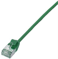 LogiLink Câble patch Ultraflex, Cat. 6A, U/FTP, 1,0 m, vert