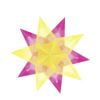 folia Papier transparent, (L)500x(H)700 mm, 42 g/m2, assorti