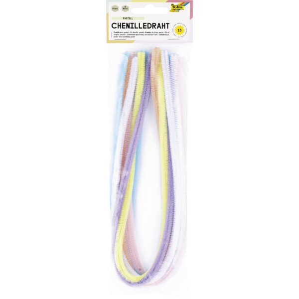 folia Fil métallique chenille (cure-pipe), assorti