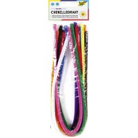 folia Fil métallique chenille (cure-pipe), assorti