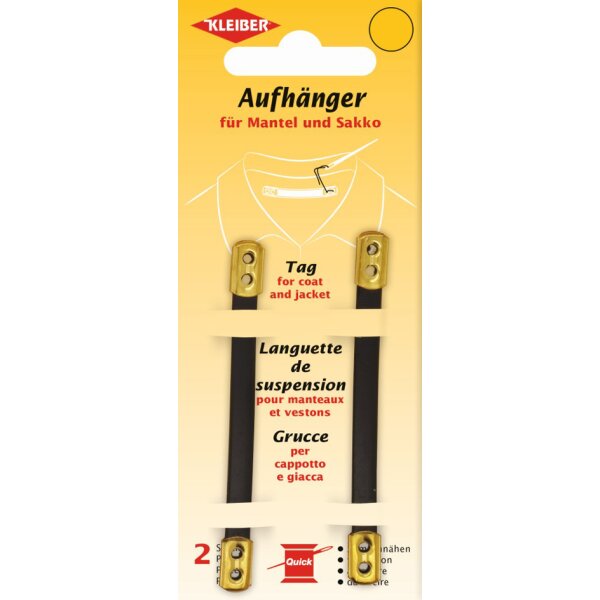 KLEIBER Bride de suspension pour manteau, marron / beige