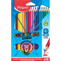 Maped Crayon de couleur COLORPEPS STRONG, étui...