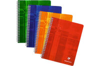 CLAIREFONTAINE Carnet spirale ass. 17x22cm 87244 4mm 50...
