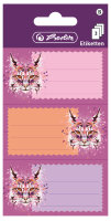 herlitz Étiquettes pour livres Wild Animals Lynx,...