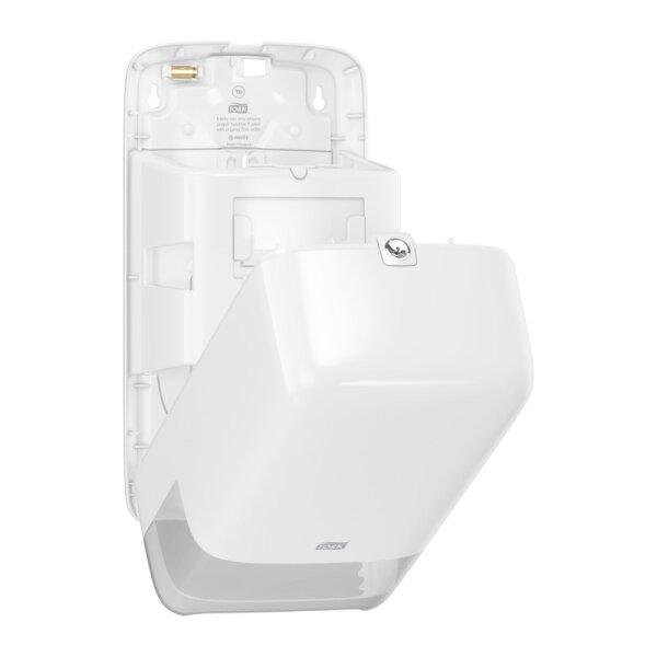 TORK Doppelrollen-Toilettenpapier-Spender ELEVATION, weiss