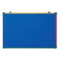 Bi-Office Kinder-Filztafel "Schoolmate", blau, 900 x 600 mm