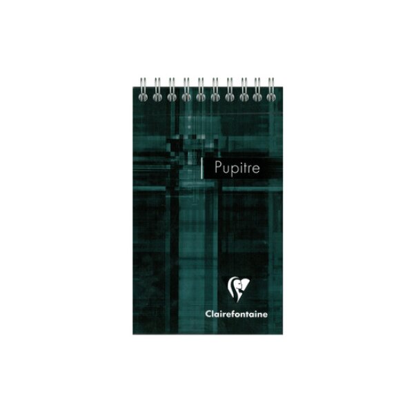 CLAIREFONTAINE Carnet spirale 85 x 140 mm 8622 5mm 80 feuilles